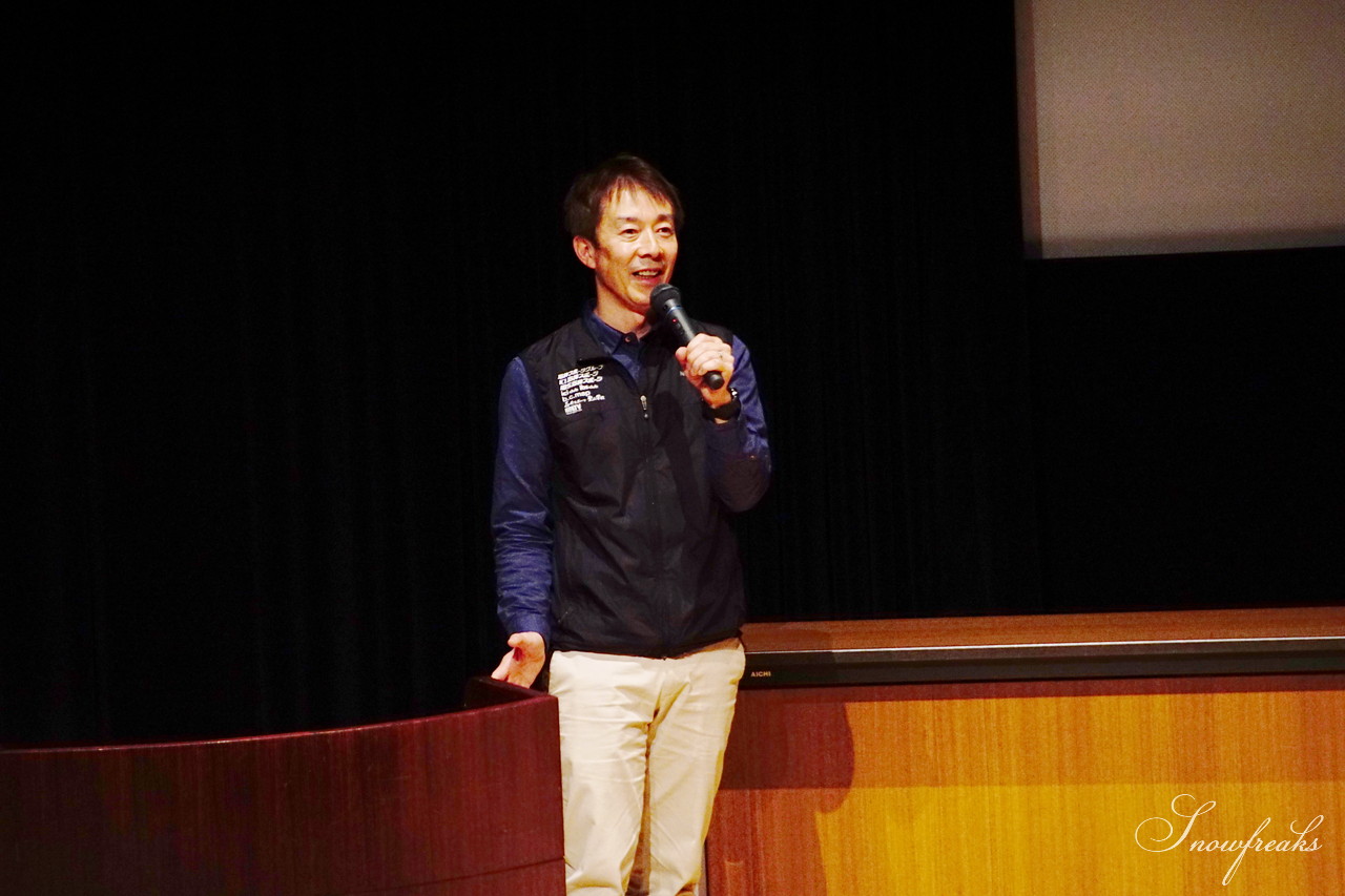 実行委員長は山木匡浩さん！スキーシーズン開幕直前、今年も開催『Mt.石井スポーツ presents スキーの夕べ 2019』～ゲストスキーヤー 佐々木明さん・楠泰輔さん・小野塚彩那さん～